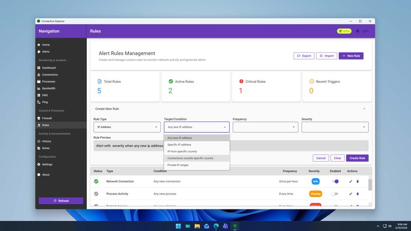 Connection Explorer Screenshot 7