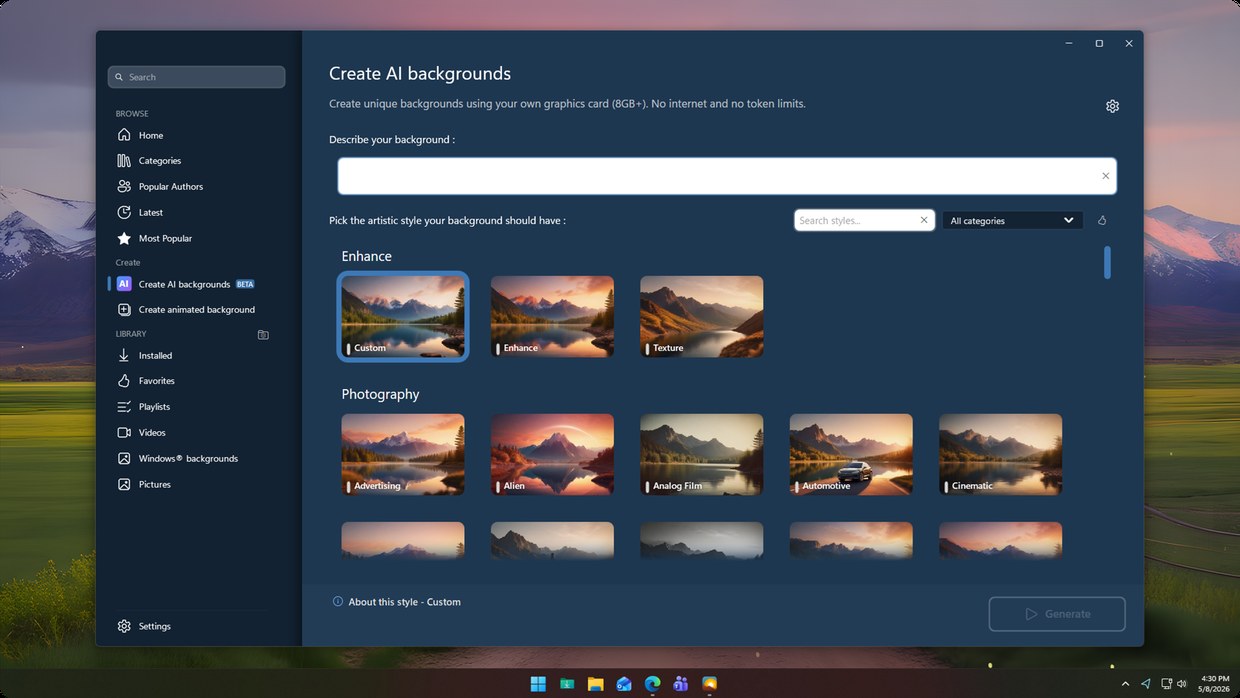 DeskScapes 11 - Creativity made easy
