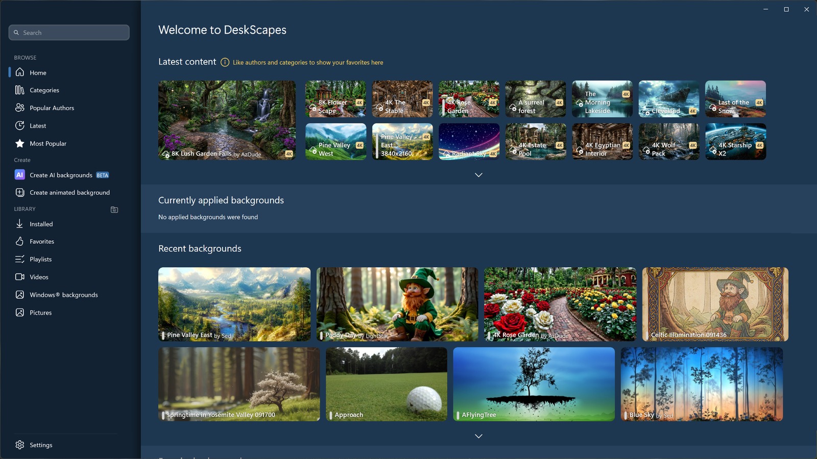 DeskScapes 2026 Screenshot 1