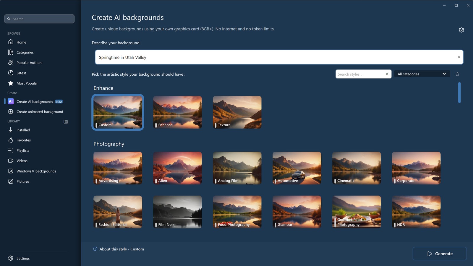 DeskScapes 2026 Screenshot 2